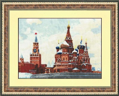 Набор для вышивания Храм Василия Блаженного (снят с производства)