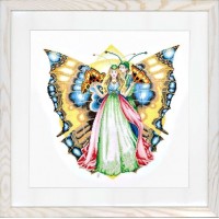 Набор для вышивания крестом — Бабочки (Butterflies) канва