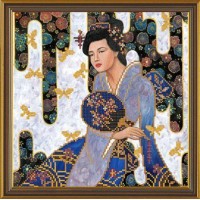 Набор для вышивания бисером Красавица из Киото