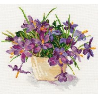 Набор для вышивания крестиком Цветущий сад: Крокусы /2-26