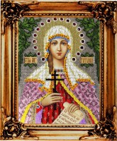 Набор для вышивания бисером Икона Святая Мученица Татьяна