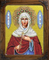Набор для вышивания бисером Икона Святая мученица Кристина /L-104