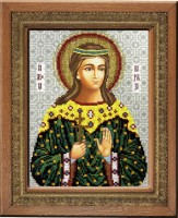 Набор для вышивания бисером Икона Святая мученица Надежда /L-106