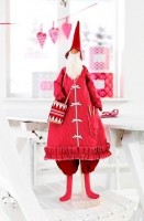 Набор для шитья куклы Тильда Санта с барабаном.  Коллекция: Sweet Country X-mas /480000