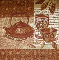 Гобеленовая Салфетка декоративная  Чайник