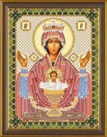 Набор для вышивания бисером Икона Пр. Богородица Неупиваемая чаша