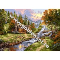 Набор для вышивания Горный рай (Mountain paradise ) гобелен