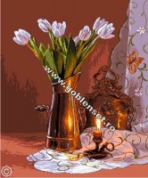 Набор для вышивания Ваза с тюльпанами (Stillife of tulips) гобелен