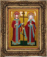 Набор для вышивания бисером Св. Константин и Св. Елена /491
