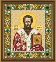 Набор для вышивания бисером Икона Св. Василий Великий /Д-6108