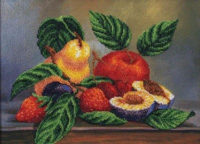Набор для вышивания бисером Ассорти фруктов