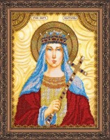 Набор для вышивания бисером Икона Святая Екатерина /AА-023