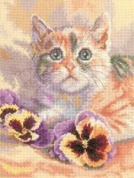 Набор для вышивания Кошачьи грезы (Cat daydreaming)