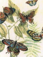 Набор для вышивания Царство бабочек (Butterfly Kingdom) /M70012