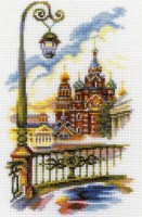 Набор для вышивания крестом Храм Спаса на Крови, г. Санкт-Петербург