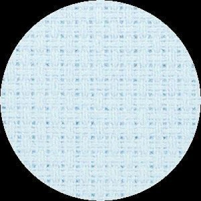 Канва Аида 14  бледно-голубая (100 х 110)