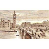 Набор для вышивания Лондон. Вестминстерский мост /ГМ-1254