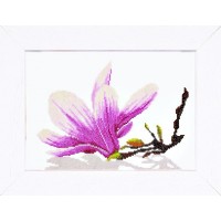 Набор для вышивания (Magnolia Twig With Flower) Ветка Магнолии с цветком (канва)
