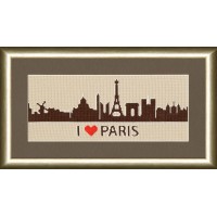 Набор для вышивания Я люблю Париж (снят с производства) /СГ-006