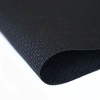 Канва для вышивания Perl-Aida 11 черного цвета (Black), 48х53 см.