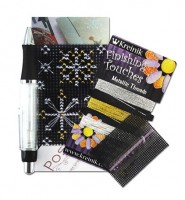 Набор для вышивания ручки Stitch-A-Pen Silver Snowflakes /K0010644