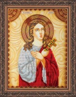 Набор для вышивания бисером Икона Святая Вера /AА-046