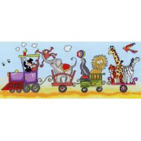 Набор для вышивания Звериный парад (Animal Fayre)