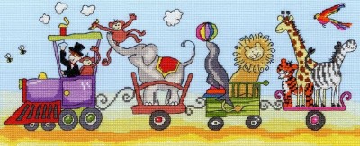 Набор для вышивания Звериный парад (Animal Fayre)