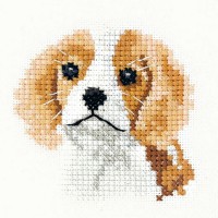 Набор для вышивания Щенок спаниель (Spaniel Puppy) /1028-LFSN
