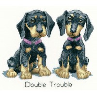 Набор для вышивания Двойная проблема (Double Trouble) /1086-DLDT