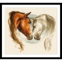 Набор для вышивания Влюбленные лошади /PN-0145112