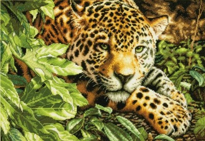 Набор для вышивания Леопард (Leopard in Repose)