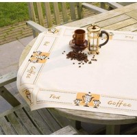 Набор для вышивания Скатерть Чай и кофе /PN-0021725