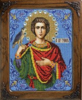Набор для вышивания бисером Икона Святой мученик Трифон /L-113