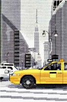 Набор для вышивания крестом Нью Йоркское такси (New York Taxi)