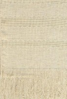 Готовый рушник для вышивания, лен со вставками канвы по краям (225х34 см) /Р-1002