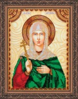Набор для вышивания бисером Икона Святая Антонина