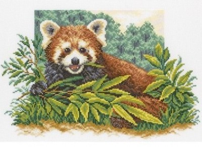 Набор для вышивания Любопытная панда