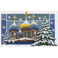 Набор для вышивания Рождественские купола /РК-0238