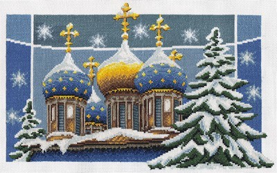 Набор для вышивания Рождественские купола