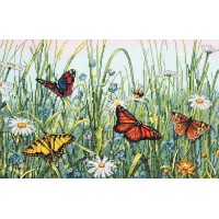 Набор для вышивания Поле бабочек (Field of Butterflies) /70-35271