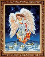 Набор для вышивания Рождественский ангел /Ф-111