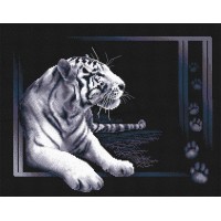Набор для вышивания Белый тигр /Ж-0277