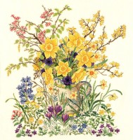 Набор для вышивания Нарциссы (Easterflowers) /14-358