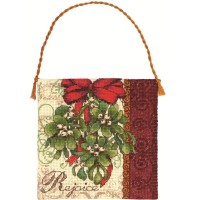 Набор для вышивания Омела (Mistletoe Ornament)