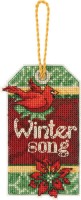Набор для вышивания Зимняя песня (Winter Song Ornament)