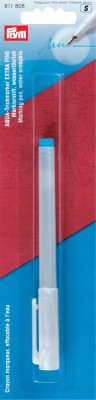 Аква-маркер для ткани, экстра тонкий, неводостойкий (смывающийся, голубой)