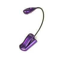 Мини-лампа прищепка, фиолетовая
