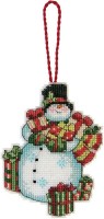 Набор для вышивания Снеговик (Snowman Ornament) /70-08896