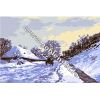 Набор для вышивания Зима в Хонфиер (Iarna la Honfieur) гобелен /G895